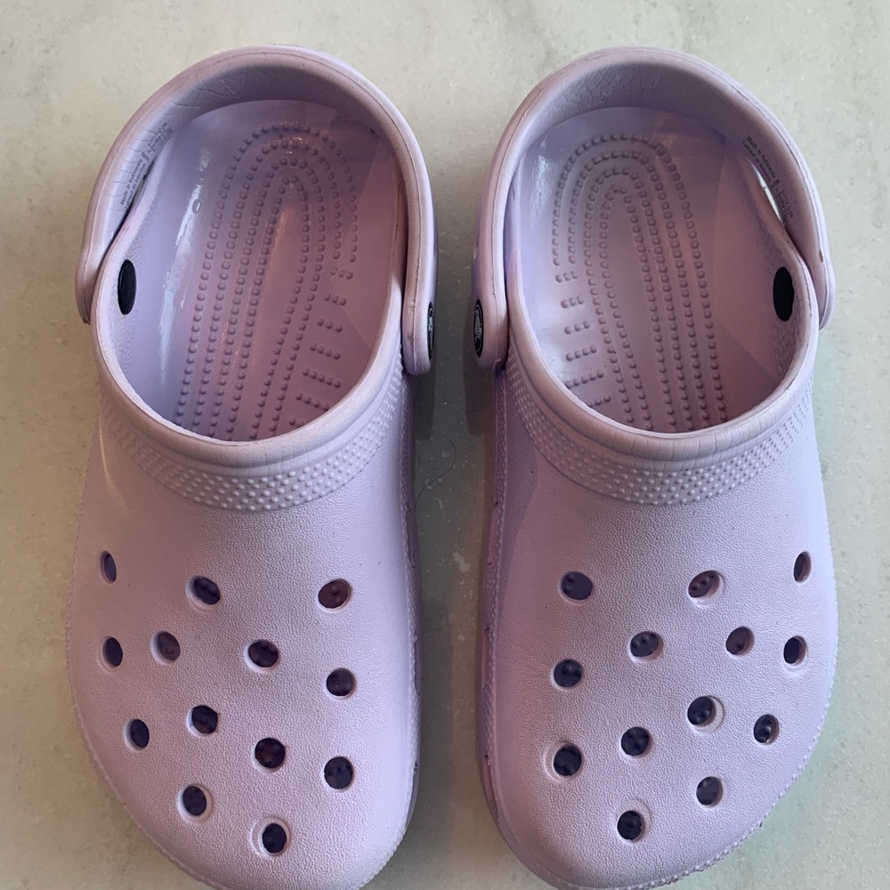 CROCS Kids Light Purple Clogs